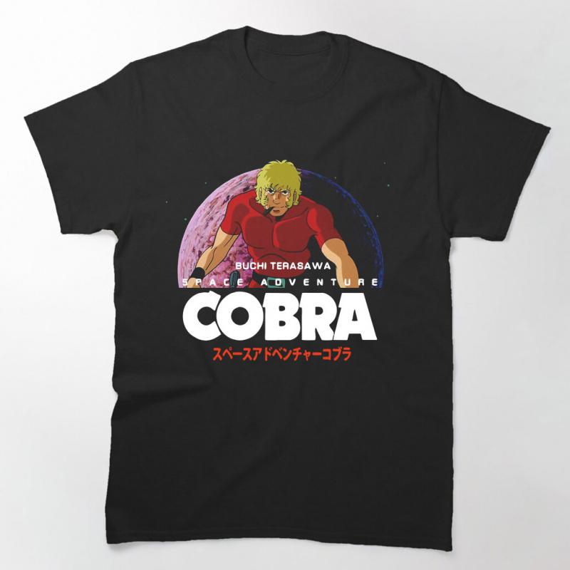 0731 The Space Adventure Cobra Anime Gift T Shirt 100 Cotton Printed Graphic Tee Y2K Clothes Cartoon Sweatshirt All Size Tops