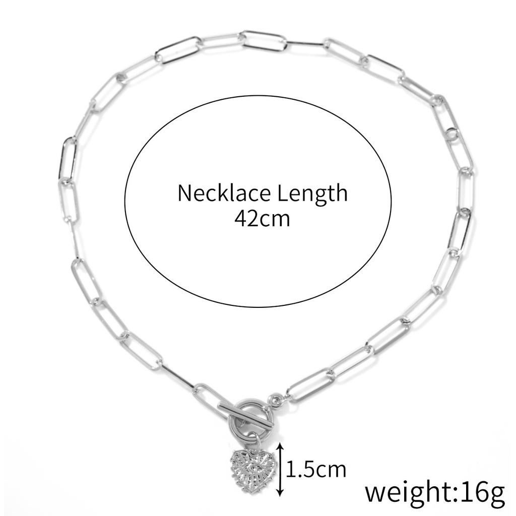Popular European And American Devil Eye Pendant Necklace With Multiple Layers Stunning Alloy Material