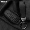 Genuine Genuine Leather Auto Key Fob Cover Case Fit For Peugeot 2008 3008 4008 5008 308 408 508 Citroen C1 C2 C4 C6 C3-Xr Picasso Grand Ds3 Ds5