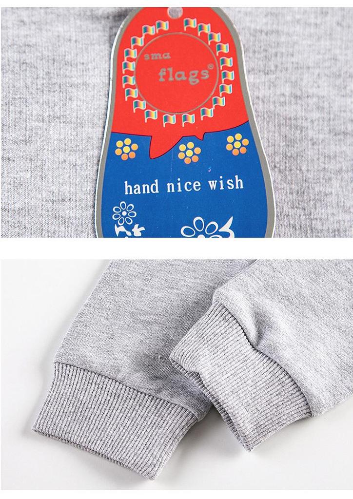 Children's Round Neck Long Sleeve Sweatshirt - Autumn/Winter Styles for Custom Pattern Designs
