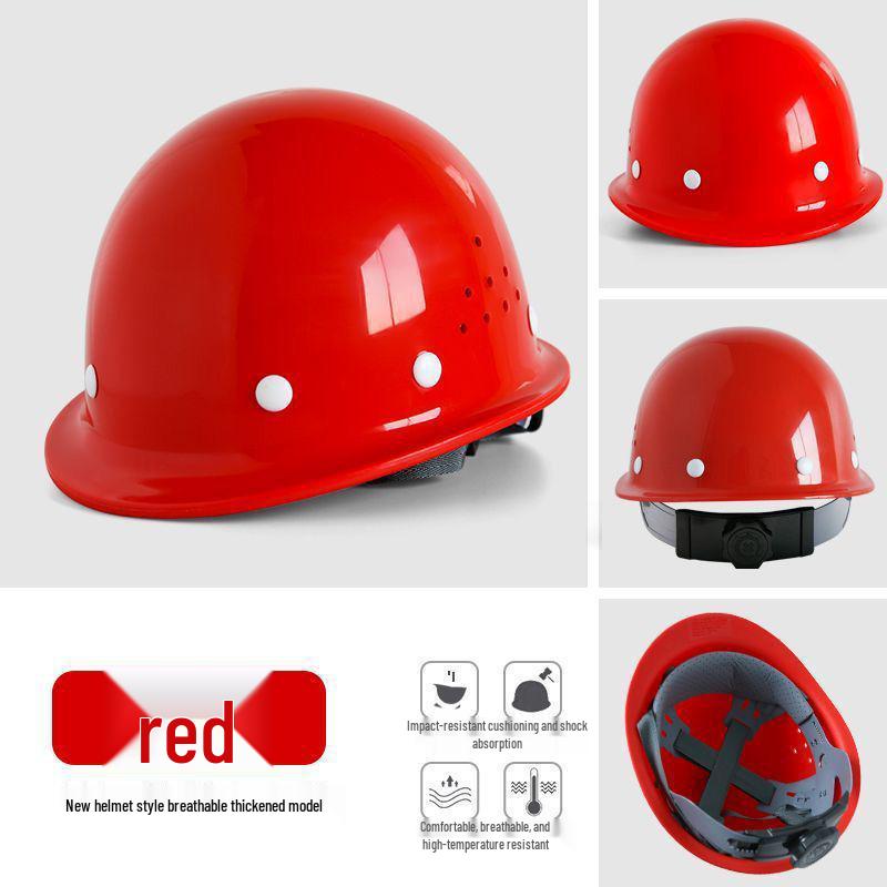 Shield Worker Safety Helmet with Sunshade, Breathable, and Thickened ABS Construction for Men