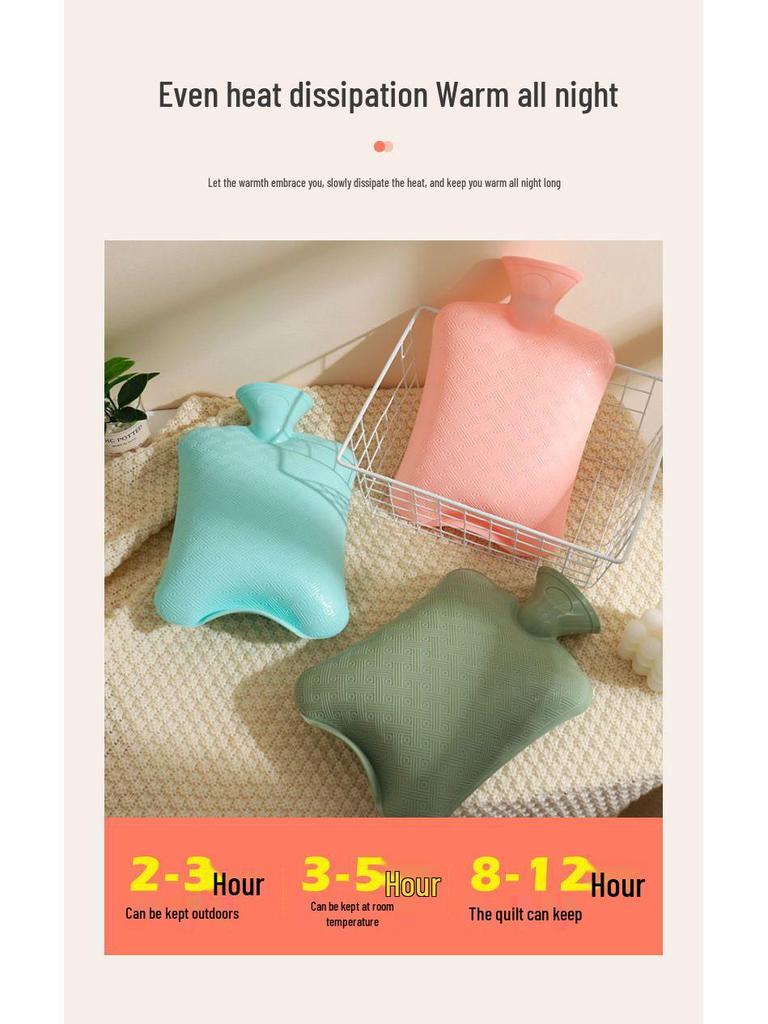 Thickened Explosion-Proof Hot Water Bottle Hand & Baby Warmer for Winter