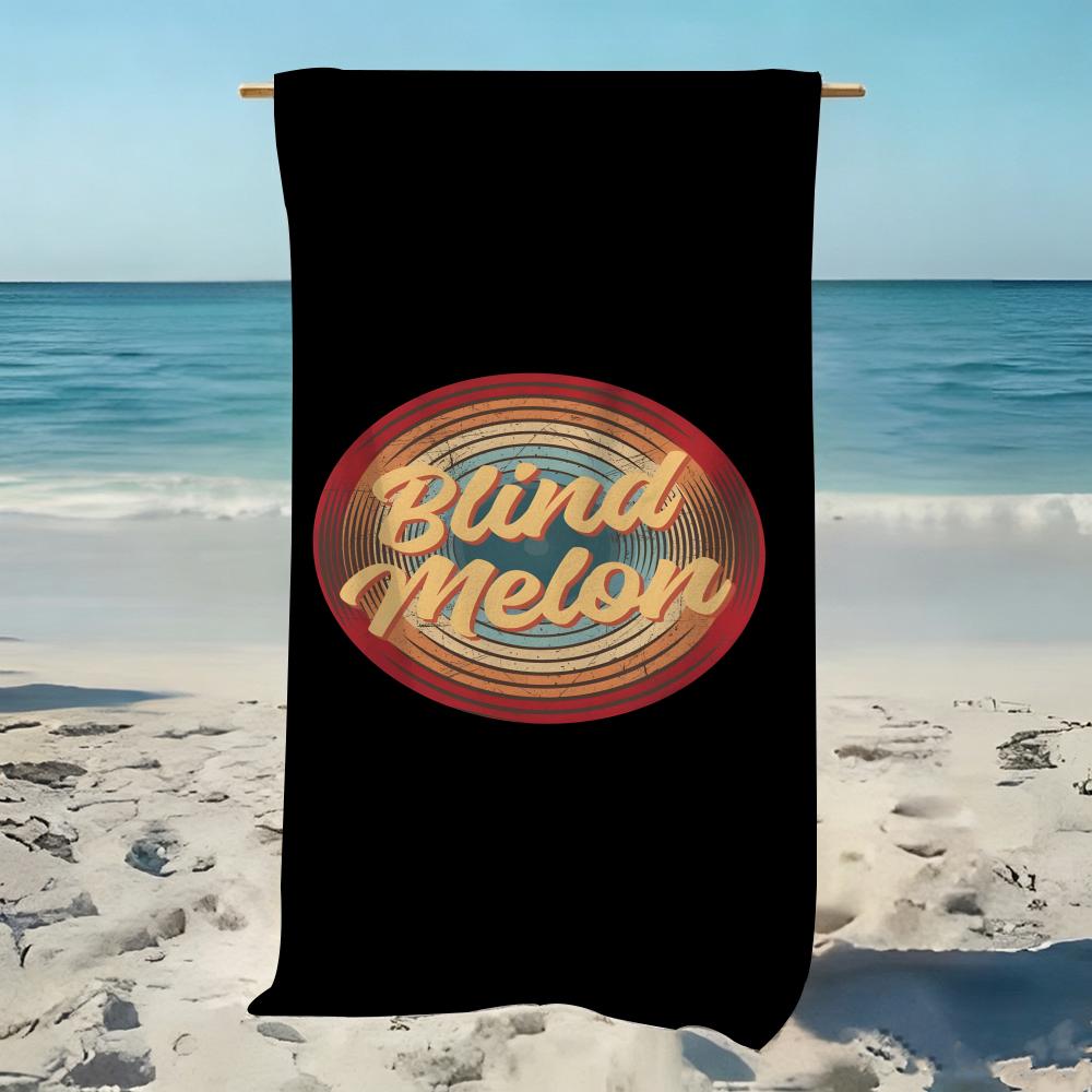 Rock Bands LOGO B-BlindS MelonS Towel ultra-fine fiber quick drying absorbent bath towel, outdoor swimming sports towel