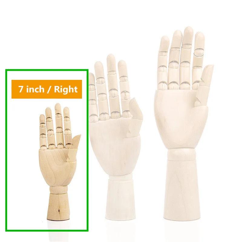 Ahşap El Vücut Çizim Eylem Oyuncakları Çizim Eskiz Manken Model Hareketli Uzuvlar Figürler Ev Dekorasyonu Sanatçı Modelleri Eklemli Bebek