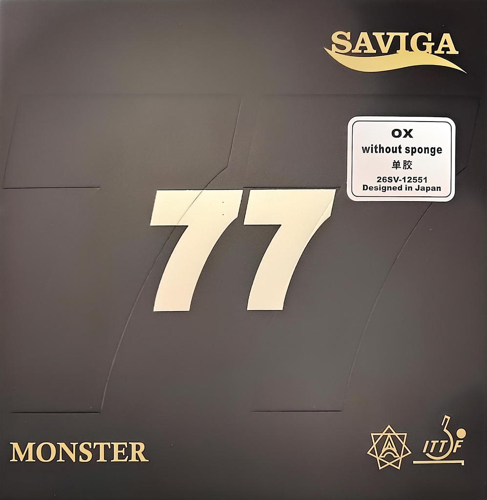 SAVIGA-77 Monster OX Potah na stolní tenis Dlouhá životnost Dlouhé hroty pro optimální výkon Vysoká kvalita Profesionální
