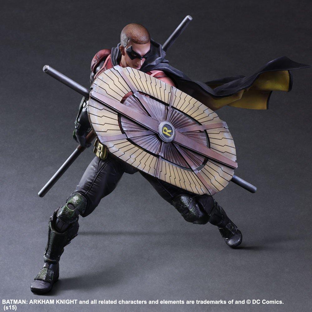 PLAY ARTS Kai ARKHAM KNIGHT Robin figura móvel pintada em PVC BATMAN™ [item]
