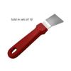Stainless Steel Kitchen Scraper Nonslip Handle Strong Scraping Power Multi Use for Countertop Food Residue Cleaning