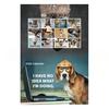 Desk Dogs 2026 Calendar Funny Dogs Illustrations Wall Calendar Jan.2026-Dec.2026 12 Monthly Planner for Home Office