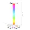 RGB Headset Stand Dream color Lights with Type-c USB Ports Headphone Holder for TV Desktop Gamers Gaming PC Accessories Desk