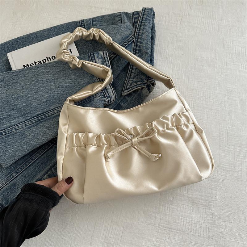 Large Capacity Street Style Pu Single Shoulder Bag For Women 2024 New Trendy Fashion Crossbody Bag