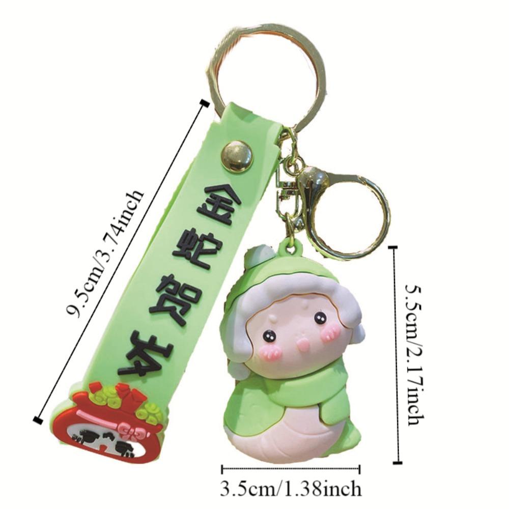 Collection Blush Snake Pendant Jewelry Zodiac Snake Year Key Ring  Car Key Accessories