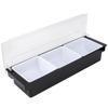Seasoning Box with Lid Bar Condiment Holder Fruit Case Dispenser Milk Tea Shop Accessory3