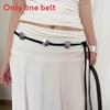 Bohemian Waist Belt For Women Pu Leather Vintage Corset Accessory For Dresses And Jeans