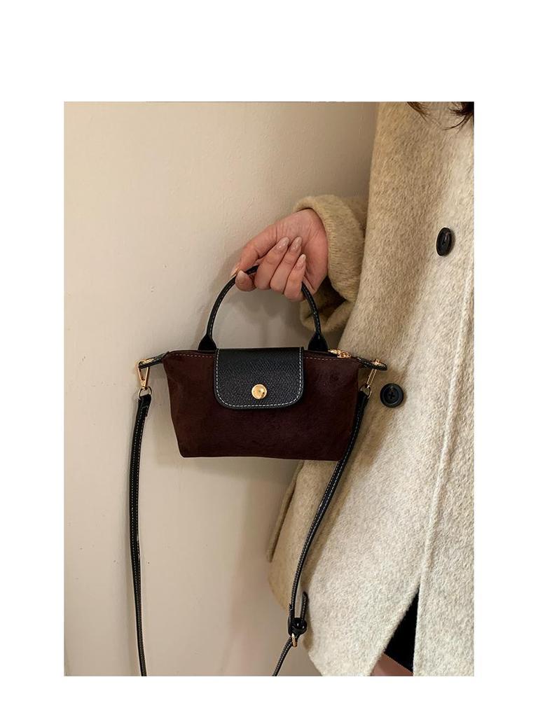 2025 Women's Crossbody Bag: Lightweight Suede Shoulder and Handbag