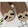 Fuzzy Thermal Socks Women Winter Funny Cat Dog Sloth Cute Kawaii Non Slip Cartoon Sleeping Soft Comfy Female Floor Slippers Sock
