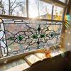 Folie pentru geamuri vitralii Privacy Film Decorativ Vintage Mat Static Cling Impermeabil Reutilizabil Blocare UV Soare Autocolant Capac Geam