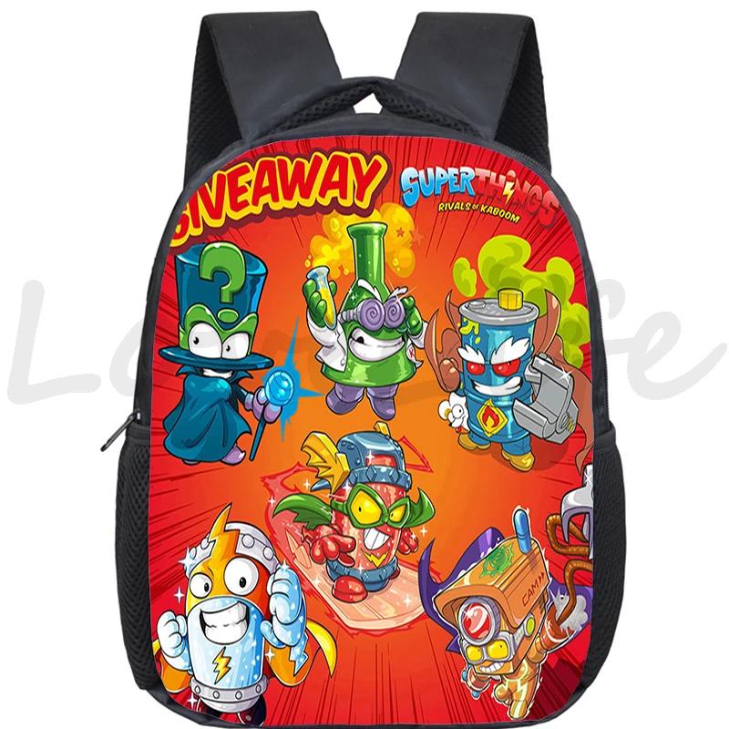 New Super Zings Kindergarten Bag Cartoon Game Superzings Backpack for Boys Girls Children School Bags Kids Daily Bookbag Mochila