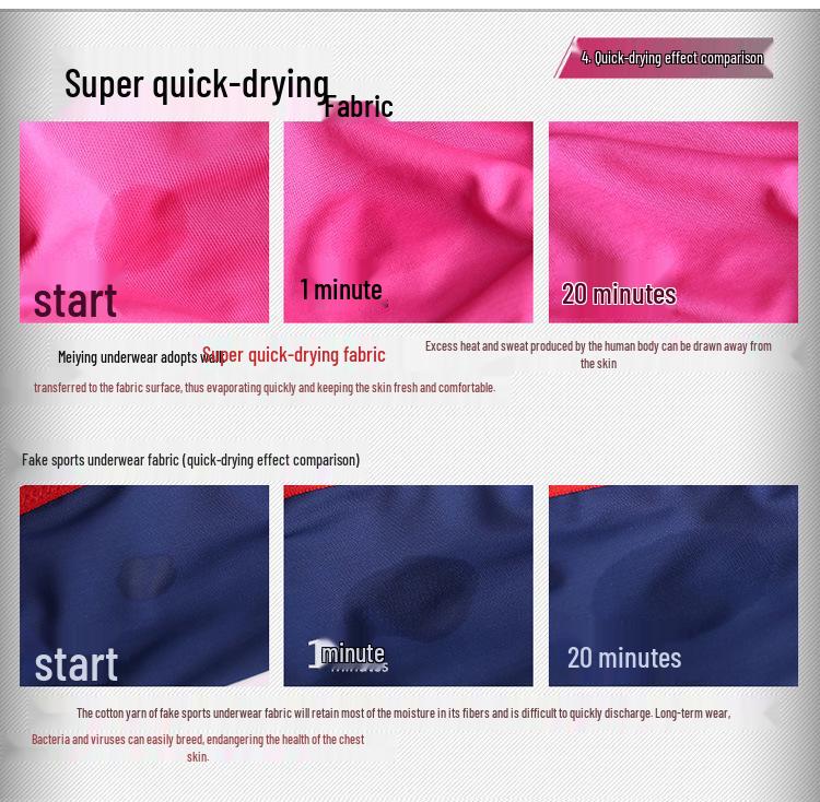 High-Impact Wirefree Shockproof Adjustable Sports Bra with Front Zip