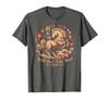 Kawaii 2026 Crazy Horse Lady Wild Soul Calm Heart Fortune T-Shirt