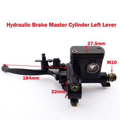 Leva pompa freno idraulica sinistra 50 70 90 110 250CC ATV Quad Dirt Bike