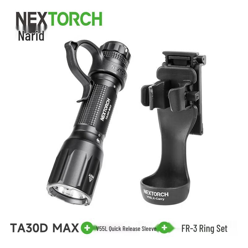 NEXTORCH Tactical High-Lumen Rechargeable Flashlight
