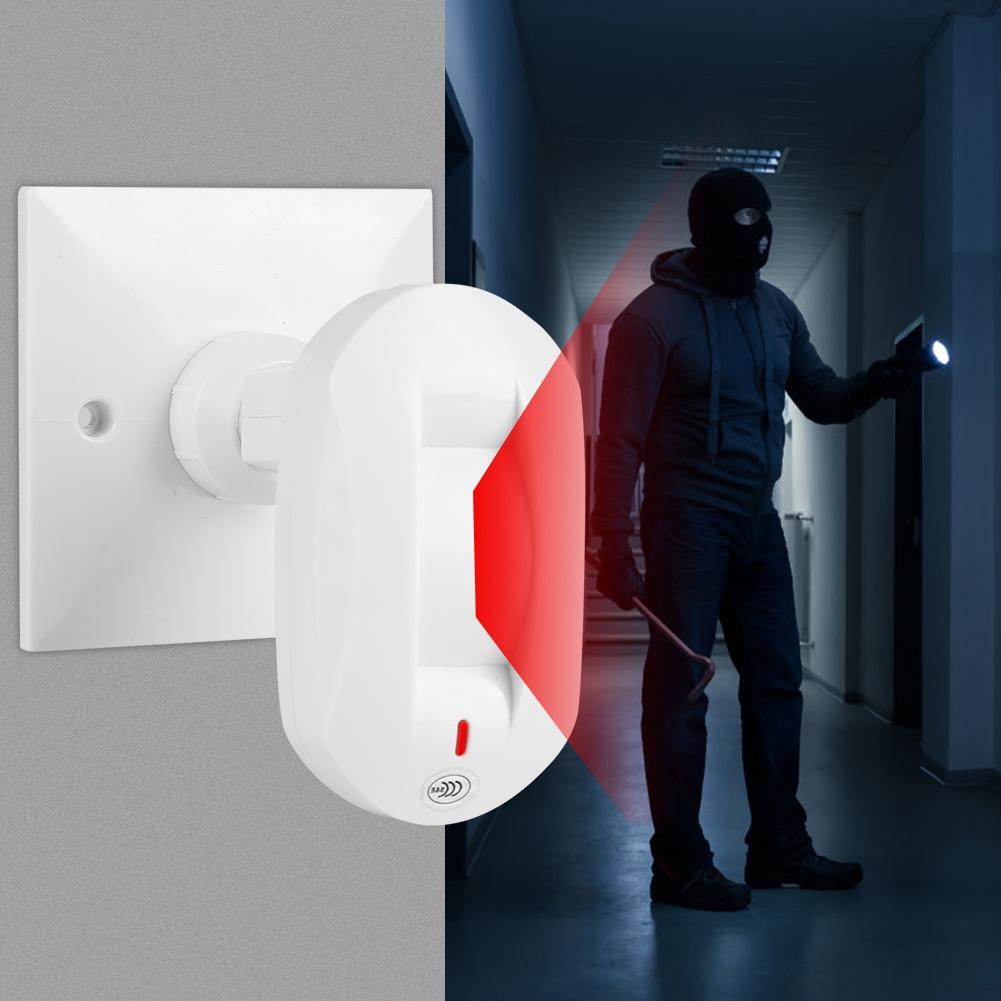12V Wired Connection Motion Sensor Infrared Detector Anti Theft Home Security Alarm System