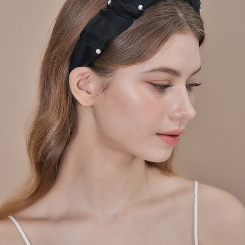 ELLEHAIR Bling Perlen Haarband ELHB018