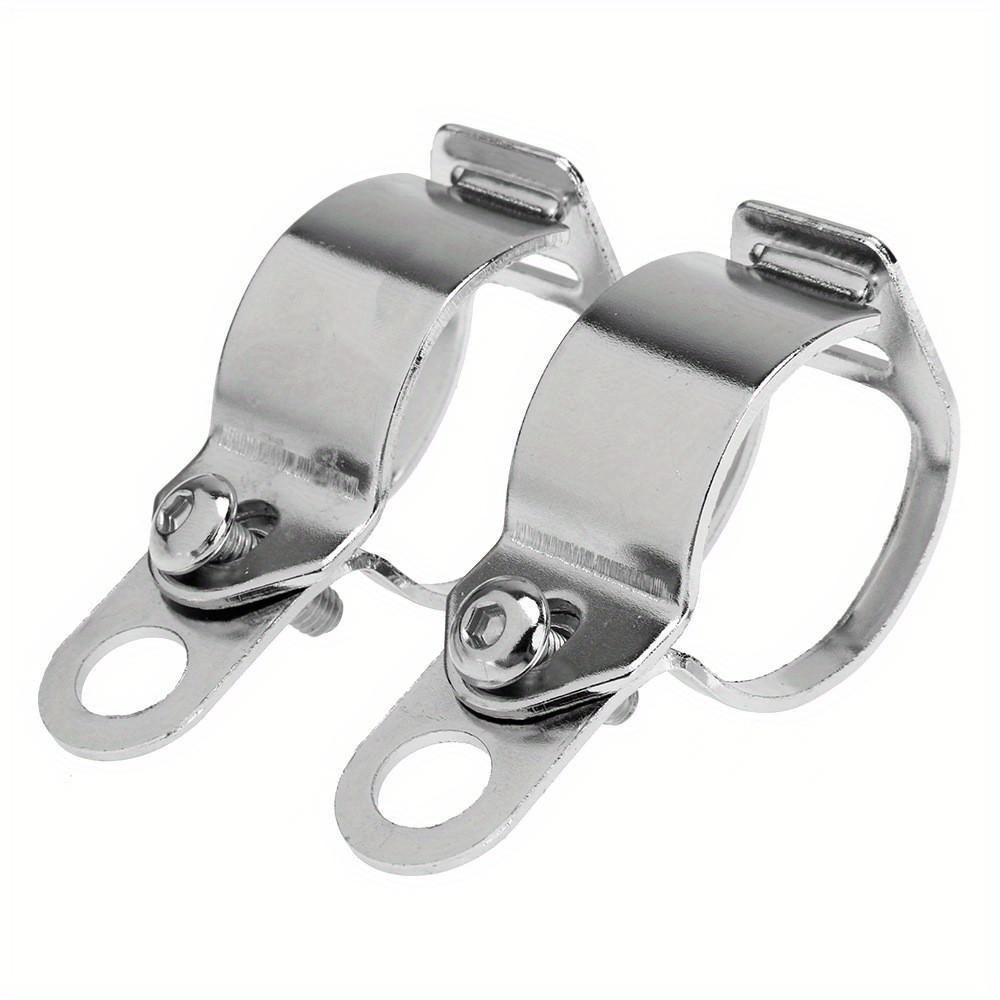 

Adjustable Motorcycle Turn Signal Light Mount Bracket Light Lamps Holder Lamp Holder Clamp Bracket Fork Mount Clamp A pair