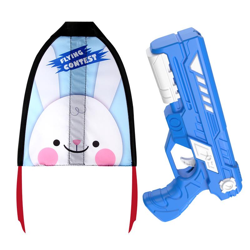 Handheld Light-up Foam Airplane Catapult Toy for Kids & Parents