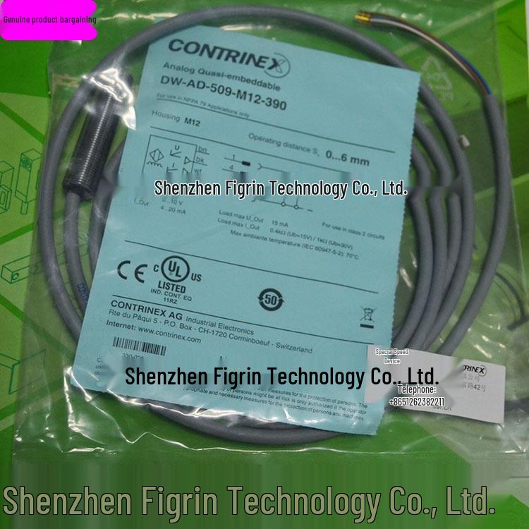 DW-AD-509-M12-390 Swiss CONTRINEX Proximity Sensor