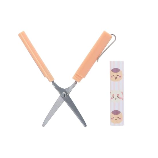 Sun-Star Stationery Chiikawa Goods Scissors Stick Type NewLifeCollection Kurimanjyu x Seasar S372175
