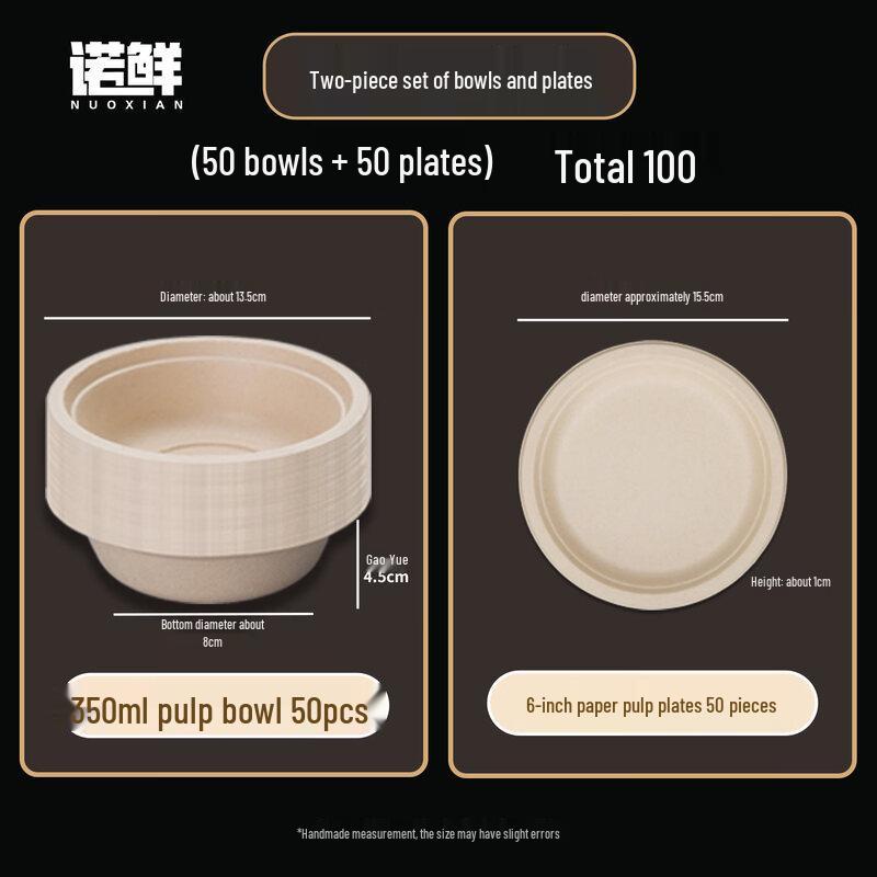 Disposable Sugarcane Pulp Bowl