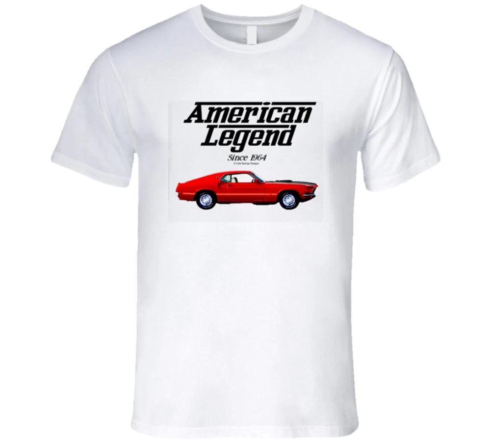 69 Mustang Mach One Red American Legend Since 1964 Premium Gift T Shirt 4XL