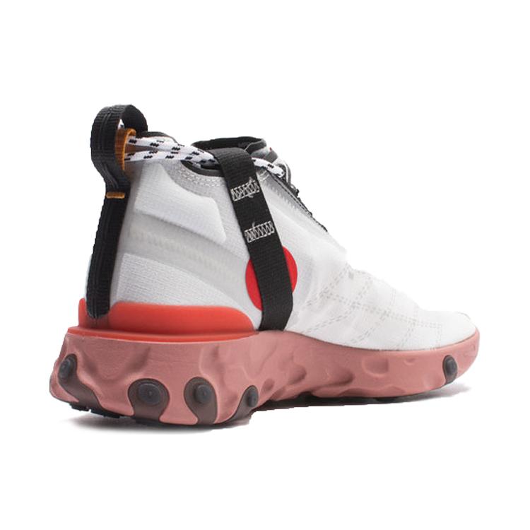 New Nike React Runner Mid Wr Ispa White Light Crimson AT3143-100
