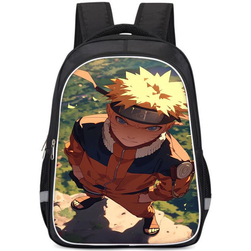 Naruto Large Capacity 3d Backpack Lightweight Burden-reducing School Bag For Kids