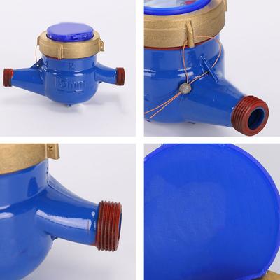 DN15 Water Meter Mechanical Smart Digital Device with Weather Resistant Coating Accurate Cubic Meter Measurement for Home Garden