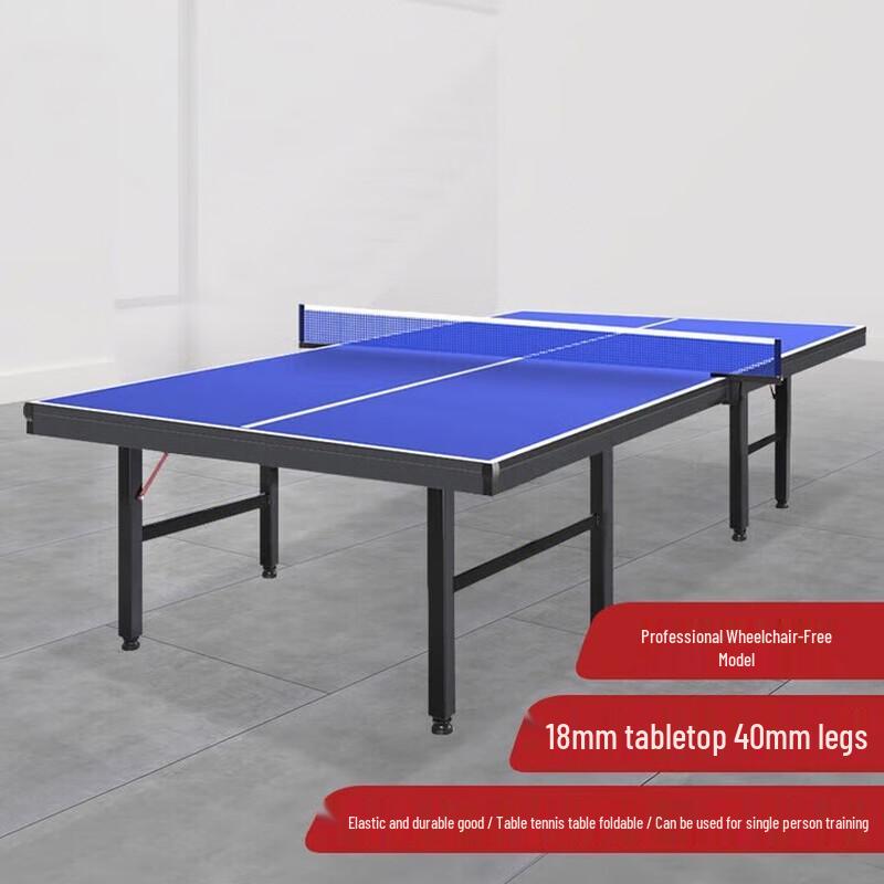 Standard Foldable Indoor Table Tennis Table