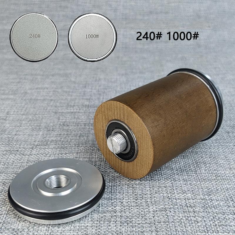 15/18/20/22° Magnetic Rolling Knife Sharpener for Straight Roller Knife Sharpening Stone with Industry Diamond Kitchen Accessory