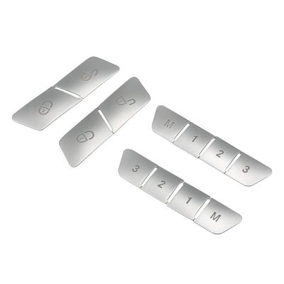 ACROPIX Car Seat Button Sticker Unlock Memory Door Lock Switch Button Trim Cover Adjustment