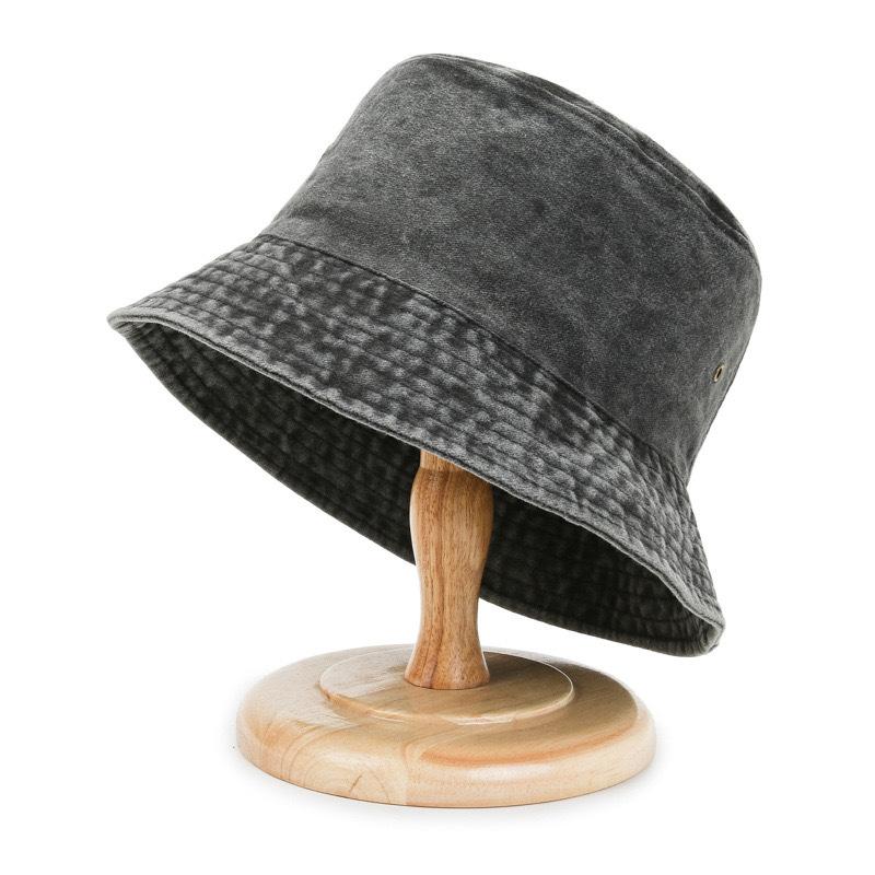 Women Fisherman's Hat Bucket Hat Unisex Bob Caps Washed Denim Bucket Hat Hip Hop Gorros Men Panama Windproof Bucket Hats Outdoor