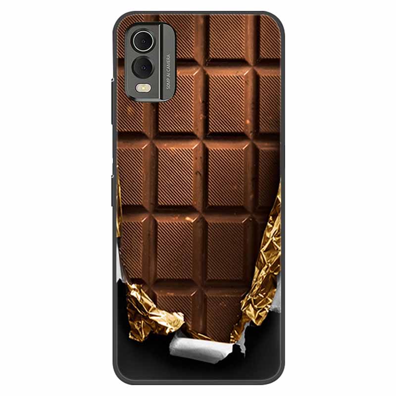 For Nokia C32 Case Shockproof Soft silicone TPU Back Cover For Nokia C32 C 32 Phone Cases NokiaC32 Cute Cartoon Fundas Shells