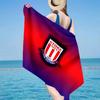 1PC Stoke City Football Club Beach Towel - Soft,  Absorbent Microfiber, Lightweight, Ideal for The Beach, Parties, Travel, Camping Fan Gifts
