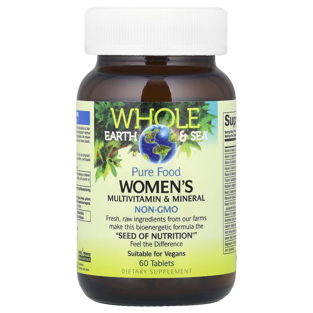 Whole Earth & Sea®, Women's Multivitamin & Mineral, 60 Tablets