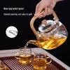 YIHUTEA Elegant High-Temperature Glass Boiling Teapot