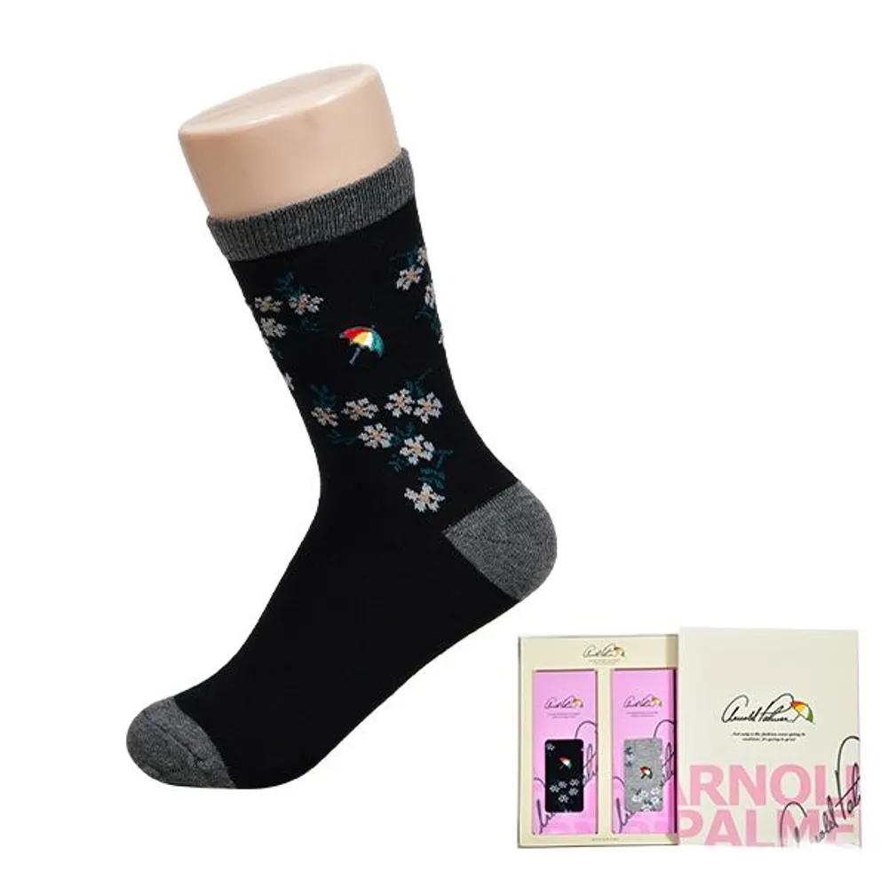 Arnold Palmer Logo Embroidered Flower Pattern Ladies 2-Pair Set 0078xt 24cm
