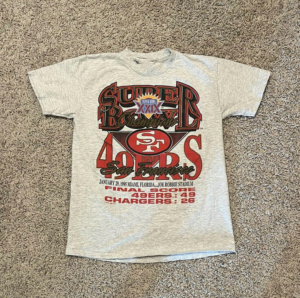 

Винтажная футболка унисекс NFL 1995 49ers SUPER BOWL