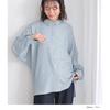 [n'OrLABEL] Modischer Walker [Gestreiftes Cut-and-Sew-Shirt] Shirt Damen Langarmshirts Cut-and-Sew Casual Dress Schlanker Entspannende Lagenkleidung