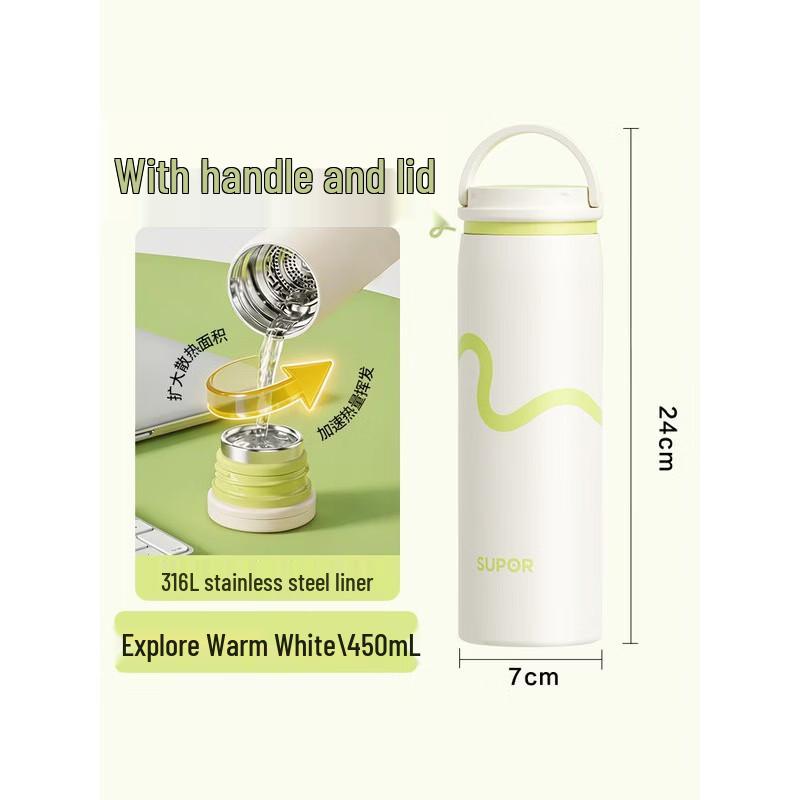 

Термокружка SUPOR из нержавеющей стали 316L