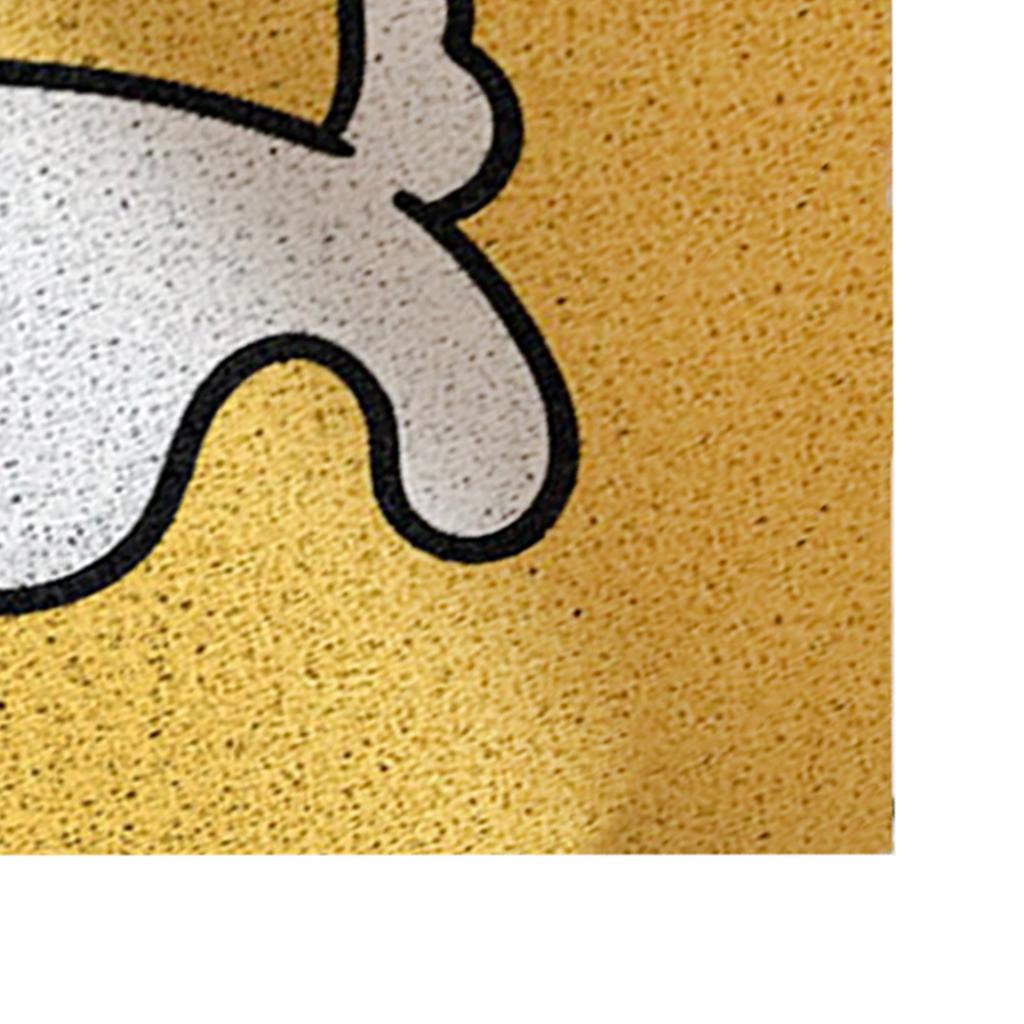 Door Mat Cute Cartoon Dog Pattern Anti Slip Mud Scraping Welcome Rug Front Door Rug Home Decoration