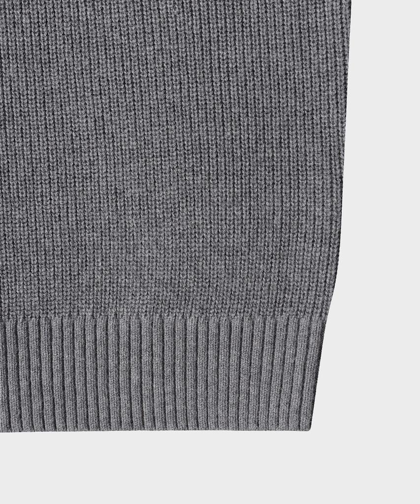 TAILDERN Gould Cotton Wool Knit Vest Gray